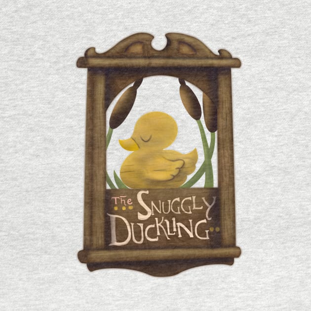 The Snuggly Duckling- Tangled by Art-by-Sanna